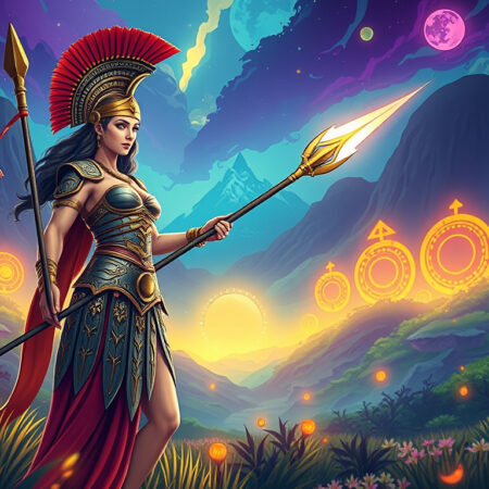 Erlebe das Abenteuer: Antizipation für den neuen Slot Spear of Athena von Hacksaw Gaming!