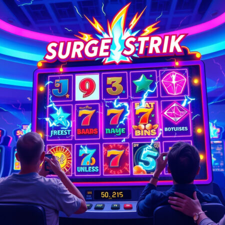 Dynamisches Spielerlebnis: Der ‚Surge Strike‘ Video-Slot im Test – Bonusfunktionen, Jackpot-Potenzial & mehr!
